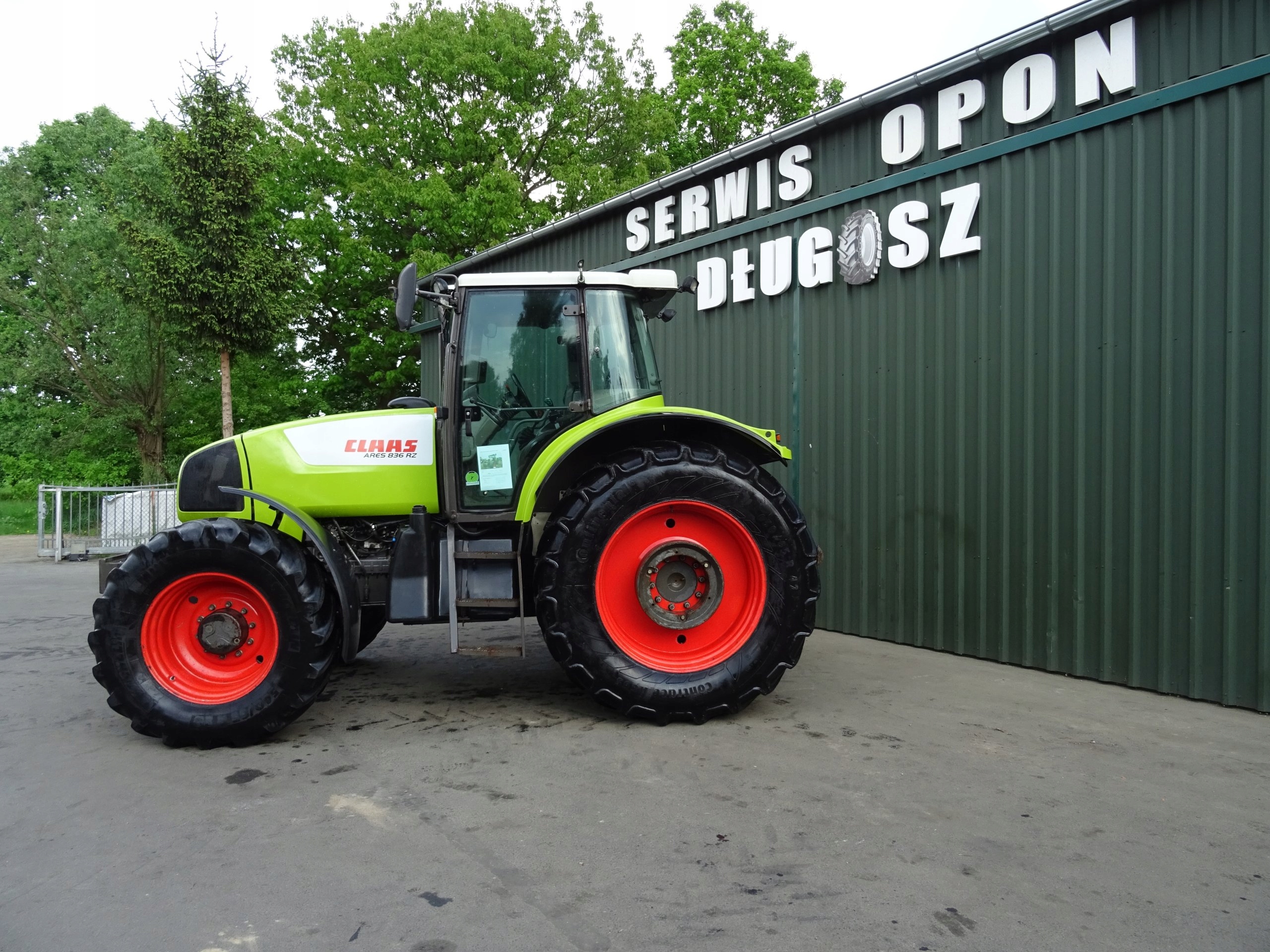 CIĄGNIK TRAKTOR ROLNICZY CLAAS ARES 836 RZ FENDT 7191107425