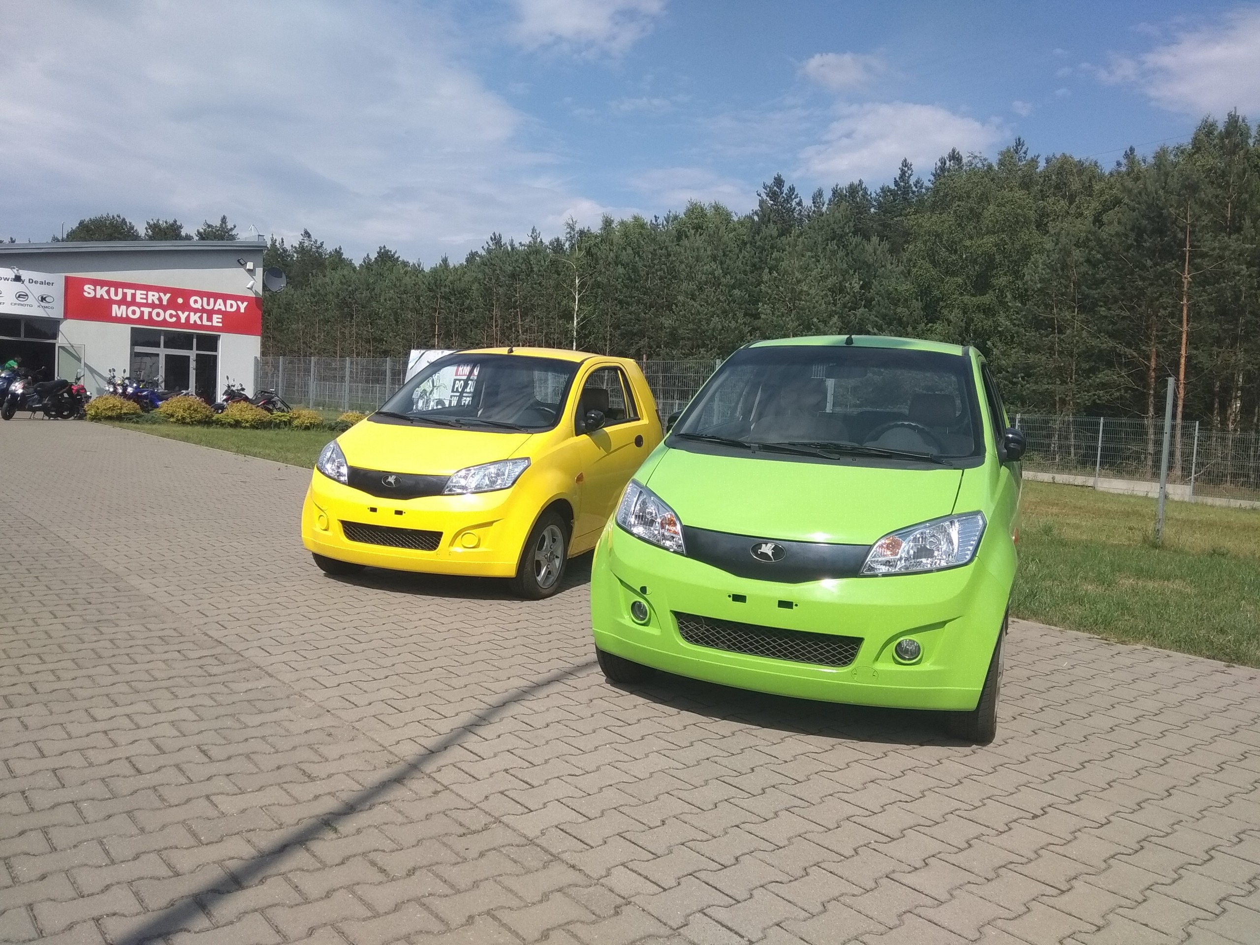 ROMET 4E auto miejskie SAMOCHÓD ELEKTRYCZNY MICROC 7435459322