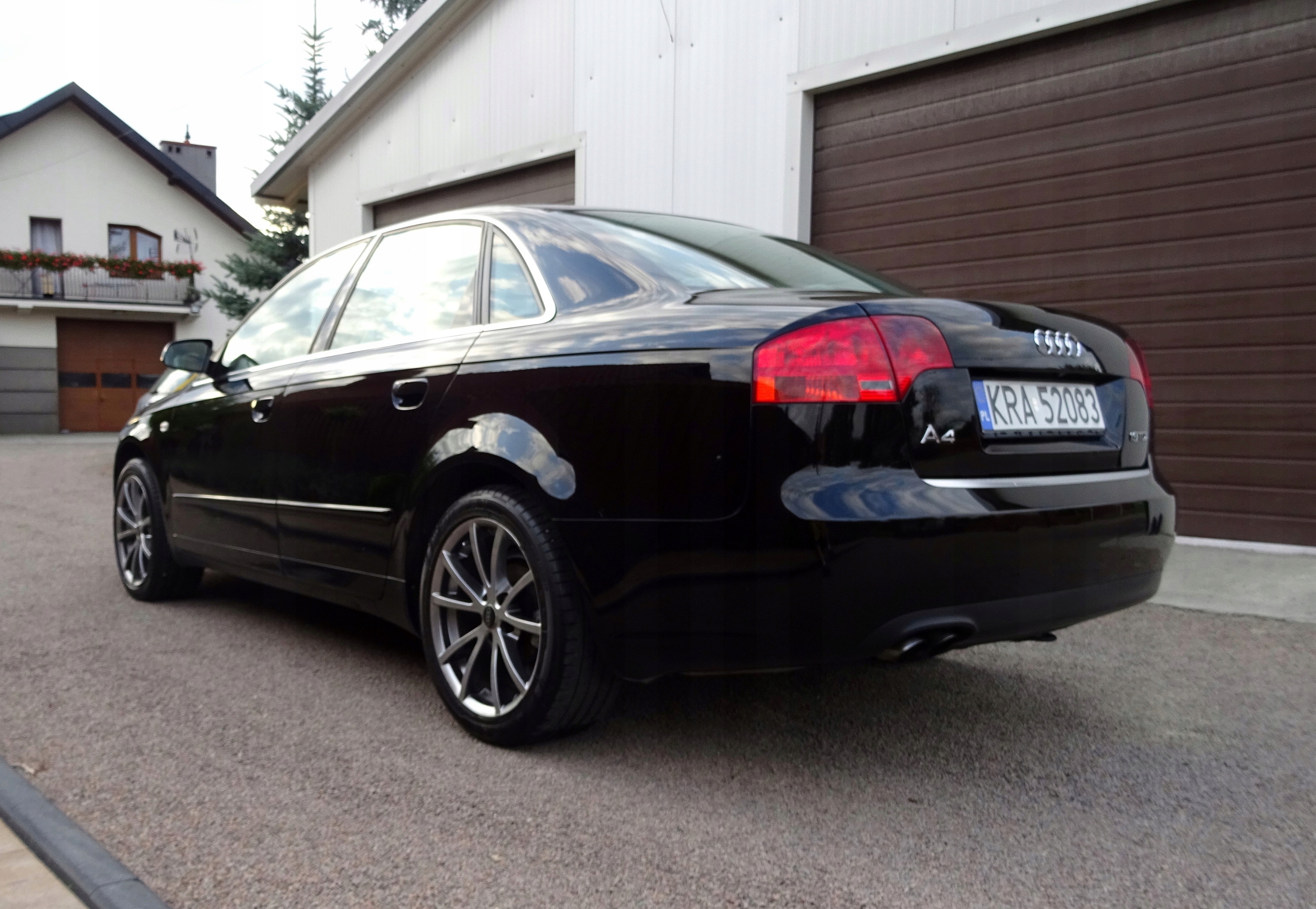 AUDI A4 B7 SEDAN 2006 ROK 1 9TDI CZARNY 7532160363 Oficjalne