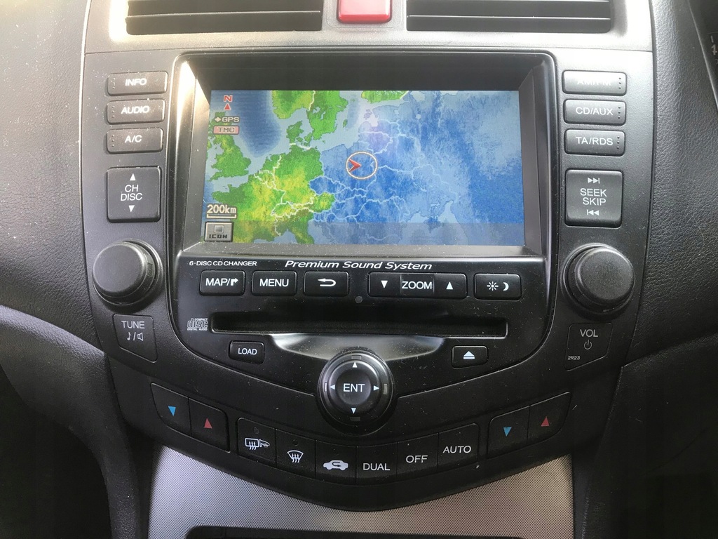 Honda Accord Vii Radio Nawigacja Lift Navi R