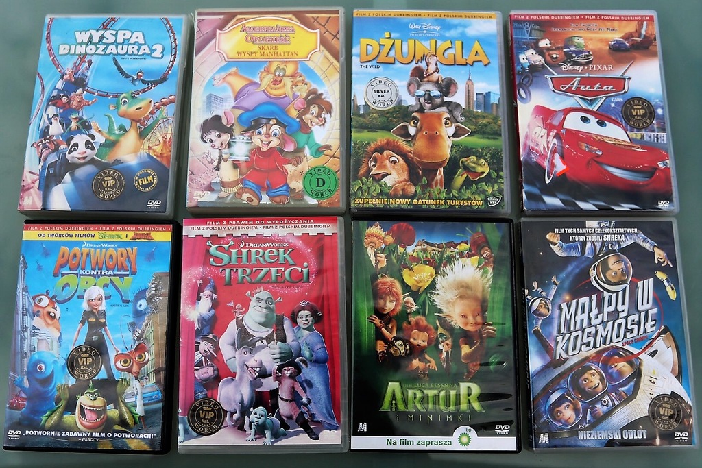 Bajki Dvd Disney Pixar Jetix Tytu W Oficjalne