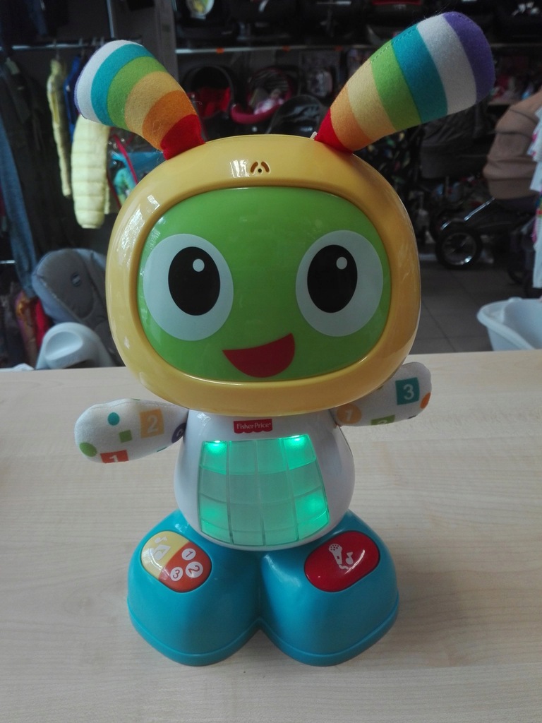 Fisher Price BeBo Tańczący Robot JEZYK WŁOSKI 7383754936 oficjalne