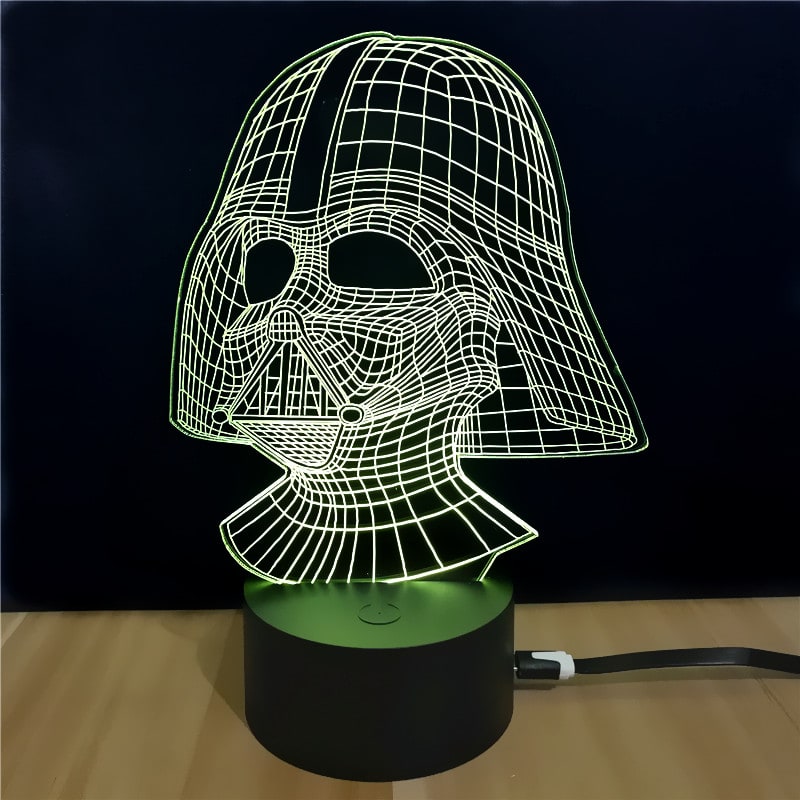 Lampka Nocna D Led Star Wars Usb Kolor W Oficjalne