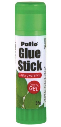 Klej Biurowy Szkolny W Sztyfcie Przezroczysty Patio Glue Stick G