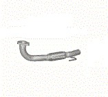 Гибкий соединитель + труба SAAB 9-3 объем.1,8+2,0