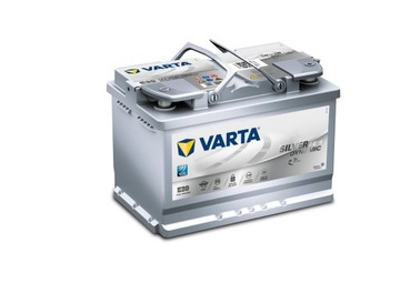 Аккумулятор VARTA, AGM E39 START STOP 70Ah 760a