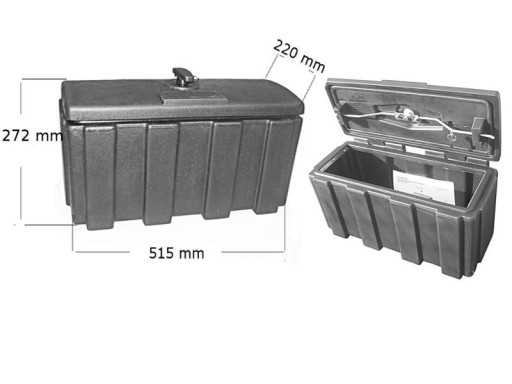 Ящик для інструментів для причепів / автобусів ALKO 20 кг - 2
