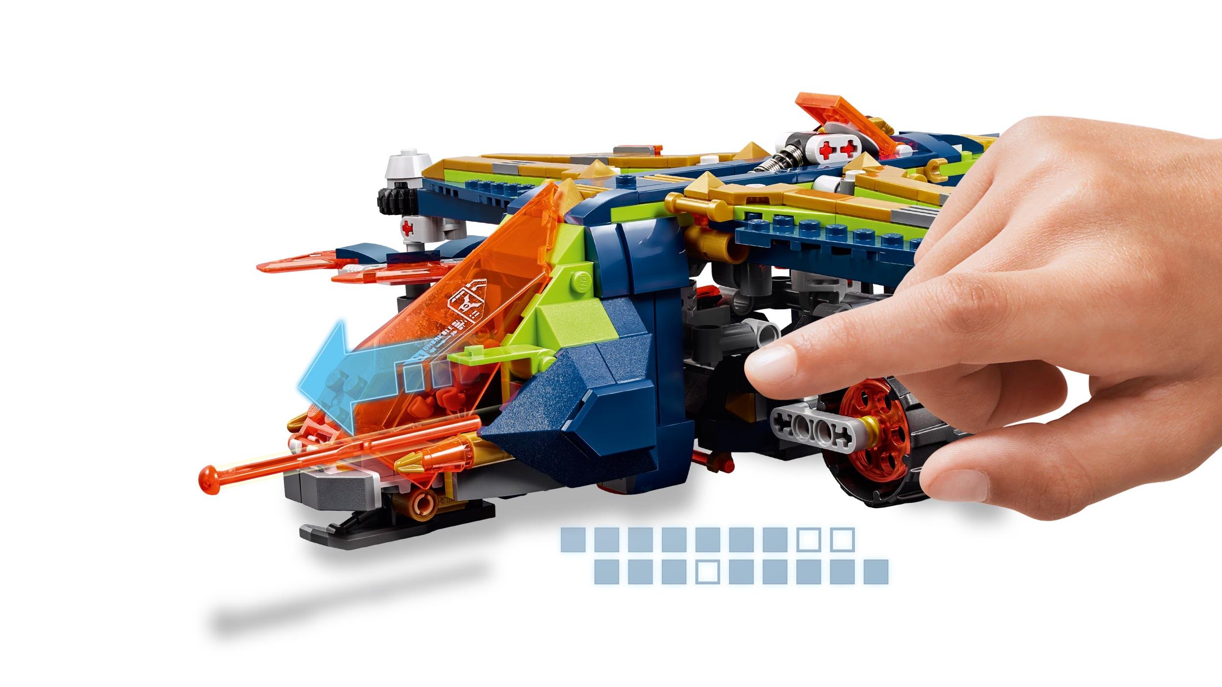 Lego Nexo Knights 72005 Klocki Lego Nexo Knights 'X-bow Aarona 72005