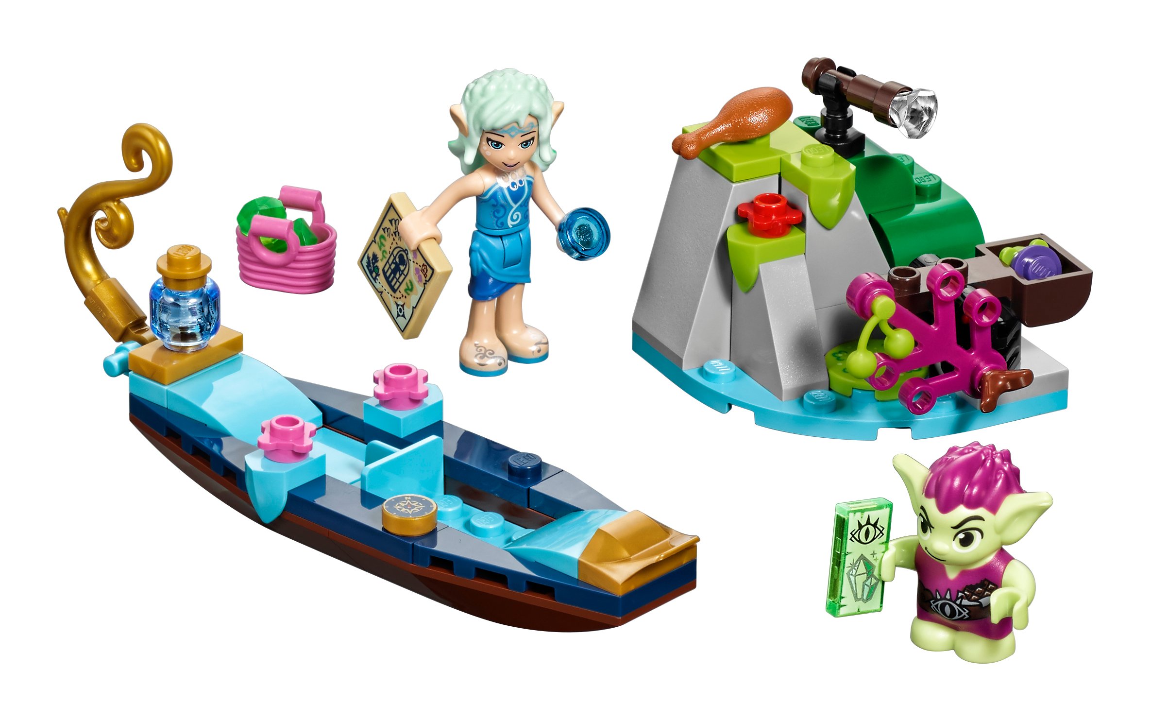 LEGO Elves 41181 Gondola Naidy i gobliński złodziej Marka LEGO