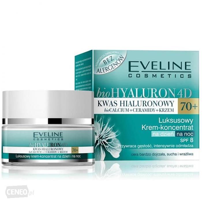 

Eveline krem do twarzy Bio Hyaluron 4D 70+ 8 Spf