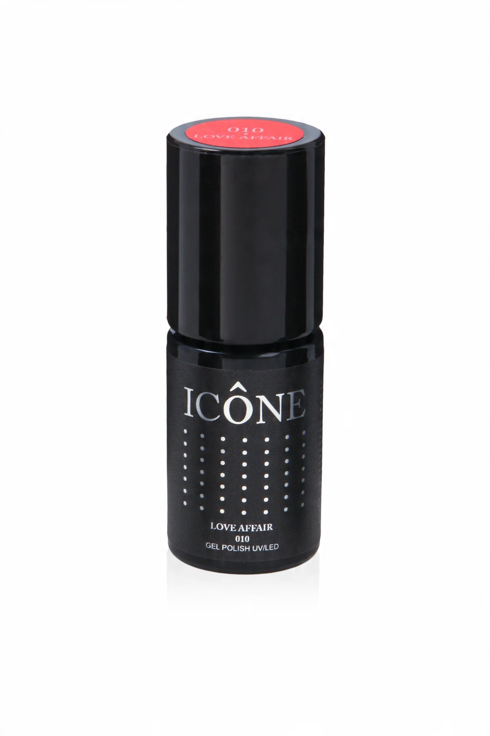 

Lakier hybrydowy Icone czerwony 010 love affair