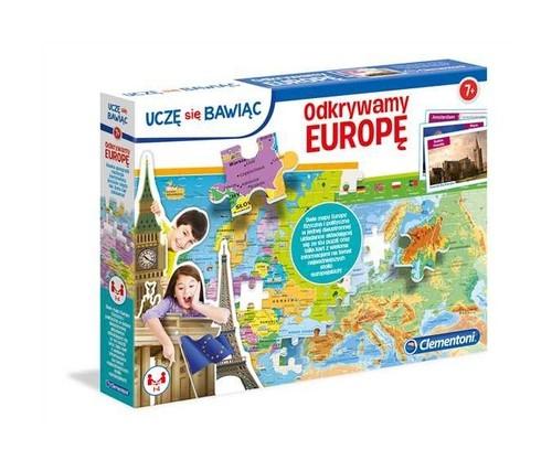 

Puzzle Odkrywamy Europę Clementoni 104