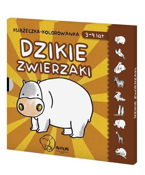 

Książeczka kolorowanka Dzikie zwierzaki