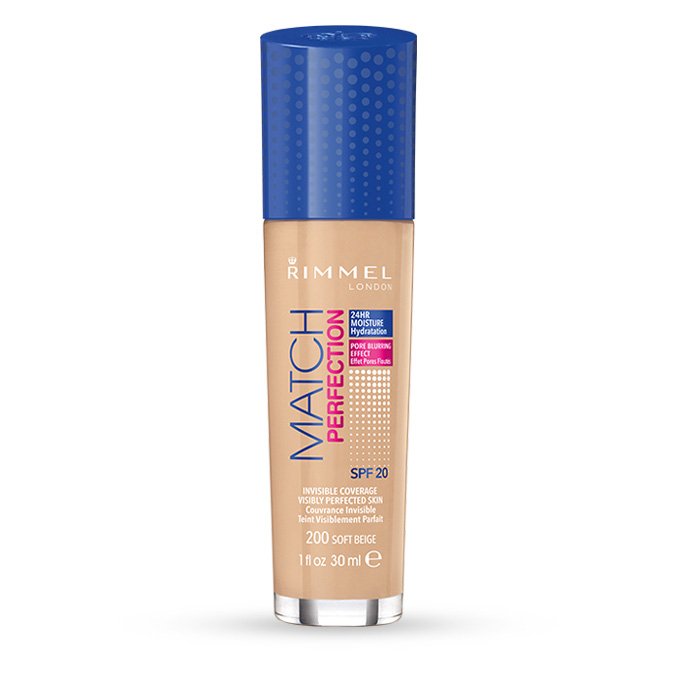 

Rimmel Match Perfection 200 soft beige podkład