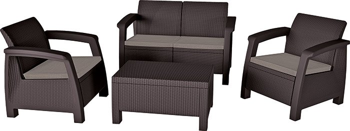 

Zestaw mebli ogrodowych Bahama Corfu Set Keter