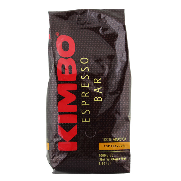 Levně Kávová Káva Arabica Kimbo Espresso Bar Top Flavor 1000 g