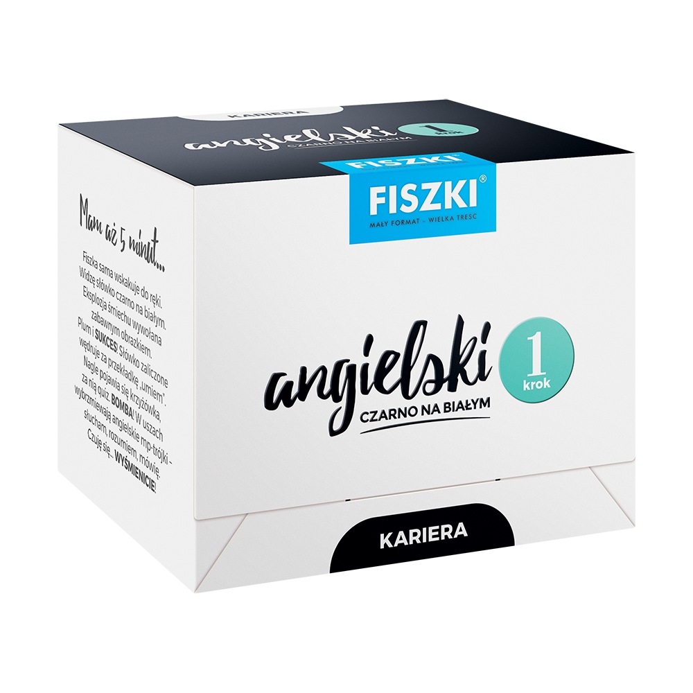 

Angielski czarno na białym krok 1 Kariera