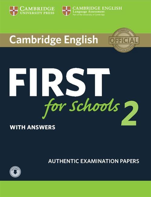 

Cambridge English First for Schools 2 Student's Bo