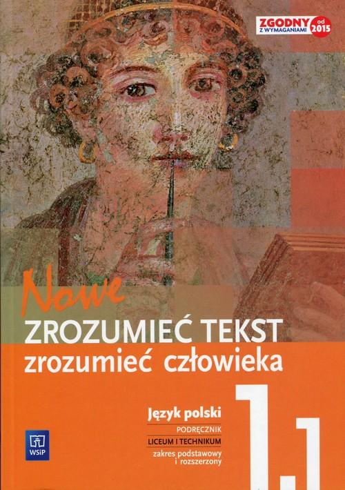 

Zrozumieć tekst zrozumieć człowieka 1 Podręcznik