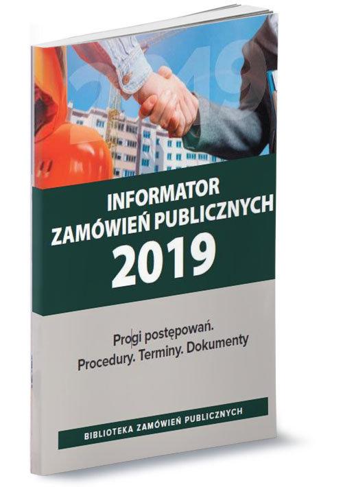 

Informator zamówień publicznych 2019