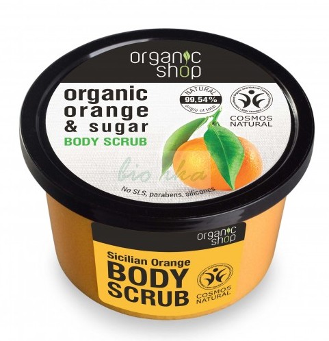 

Peeling do ciała Organic Shop pomarańcza