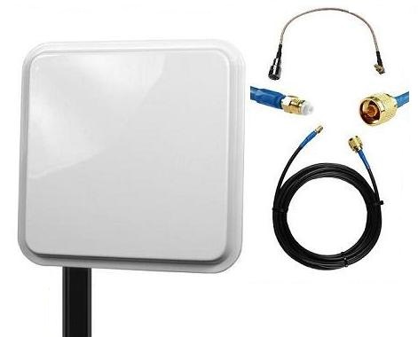 Výkonná Anténa 17 dB 5 m Huawei Aero2 Všechny Modemy