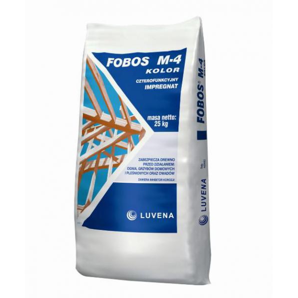

Fobos M-4 25kg impregnat do drewna konstrukcyjnego