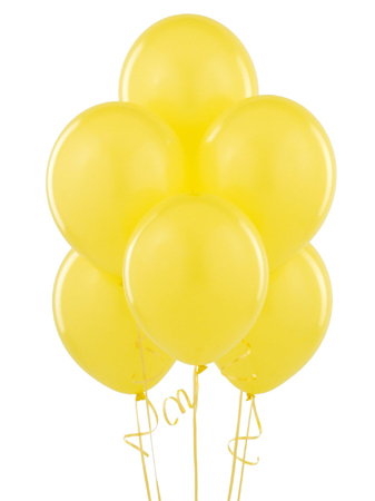 

Balony Pastelowe 11 cali Żółte 100 szt