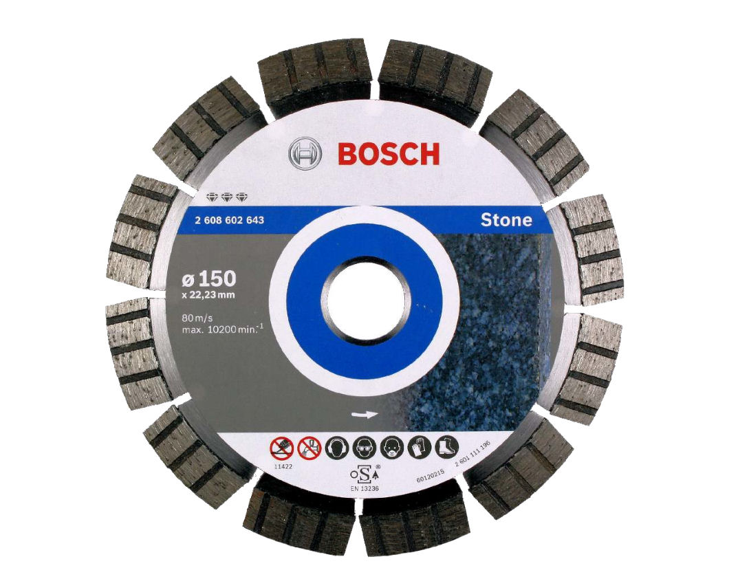 

Bosch Tarcza Diamentowa 150mm gres beton zbrojony