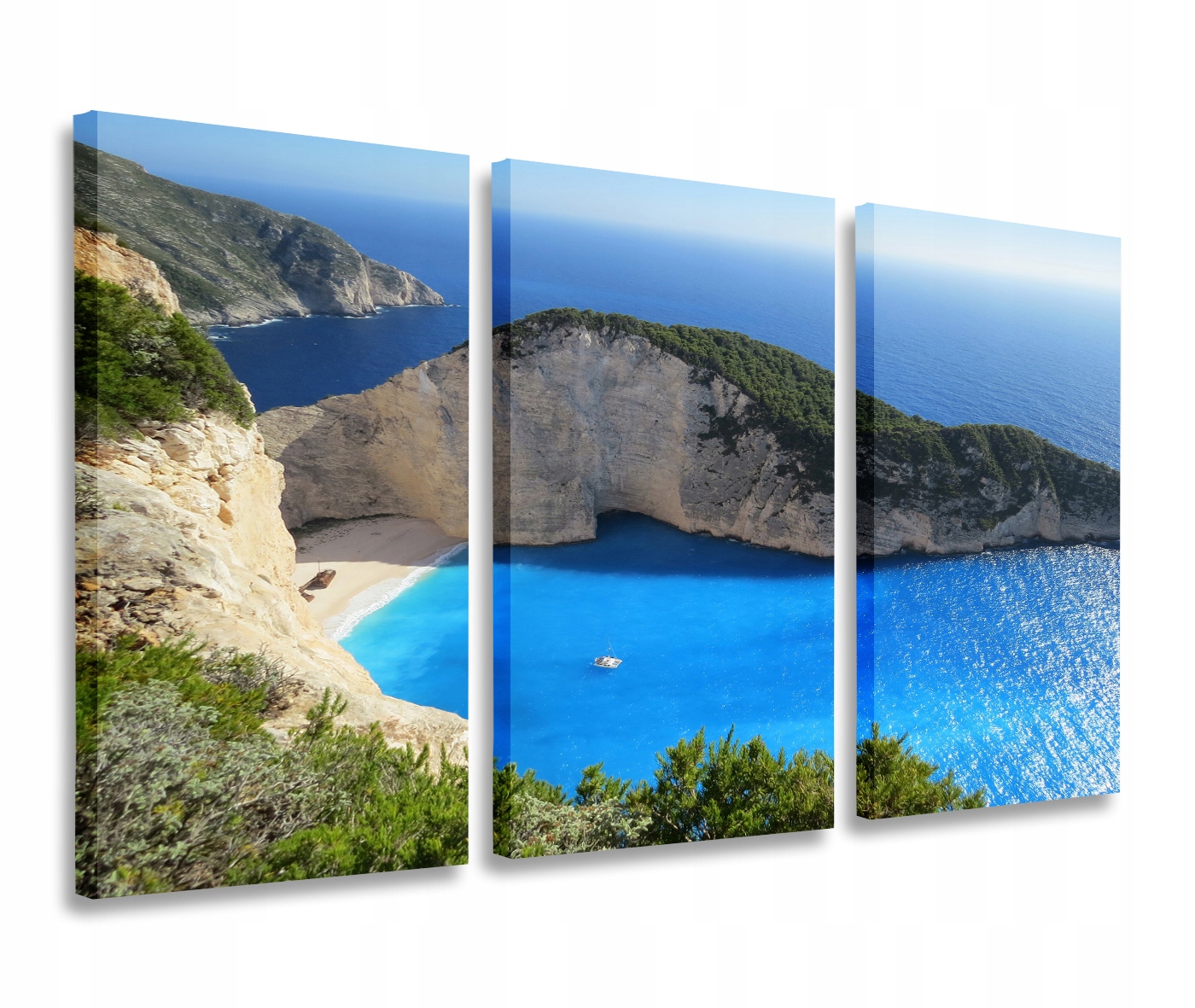 

Obraz Grecja Zakynthos Obrazy Tryptyk 90x50