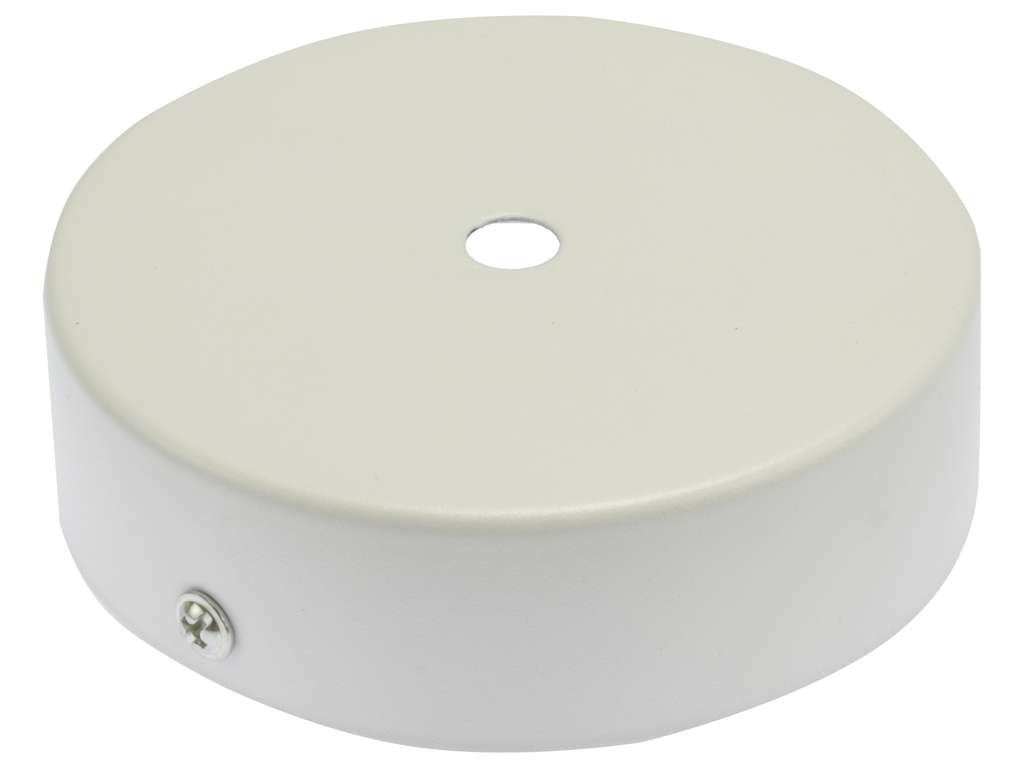 

Rozeta do lampy maskownica podsufitka biała 10cm