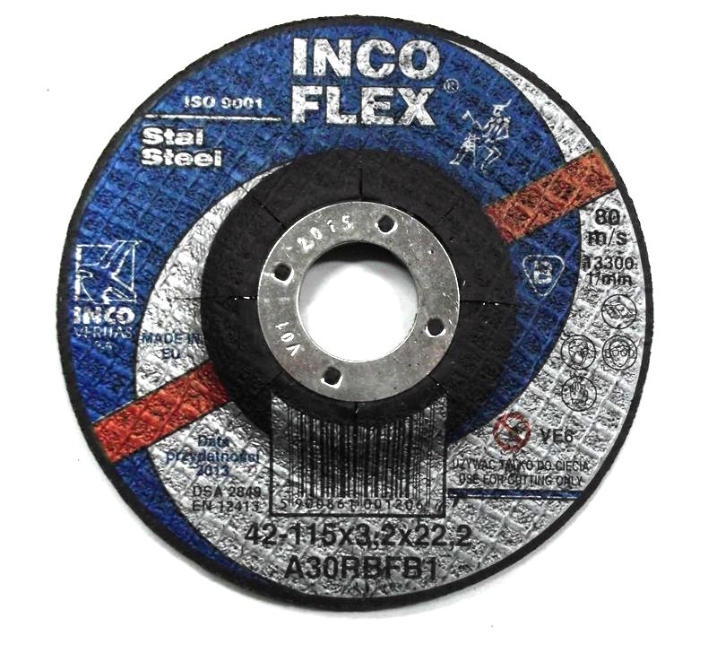 

Tarcza do metalu 115x3,2 Inco 115