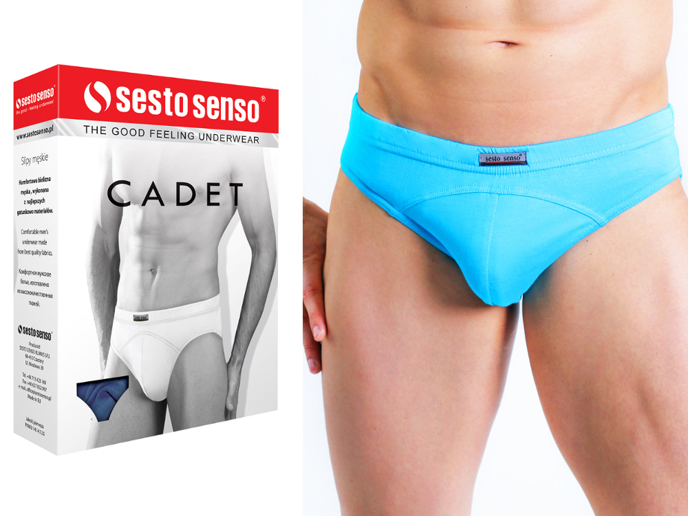 

Męskie slipy sesto senso Cadet Mikromodal r.L