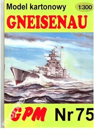 Gpm č. 75 Pancíř Dkm Gneisenau