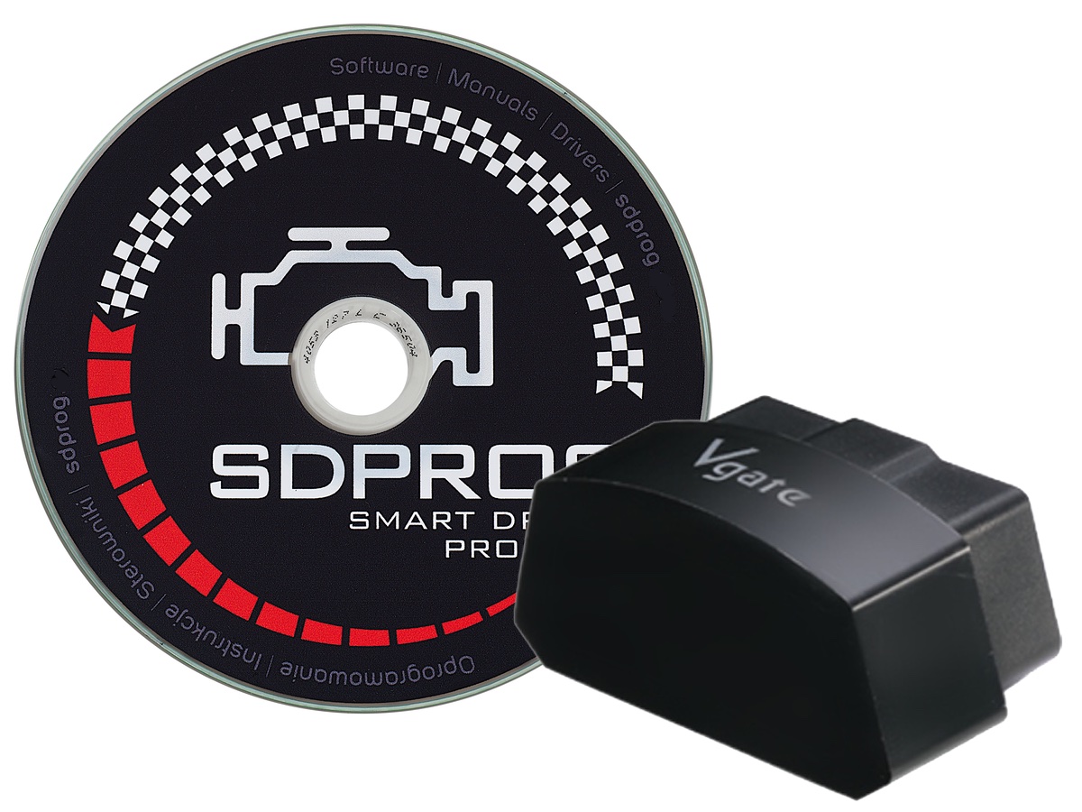 SDPROG + interfejs diagnosty OBD2 iCar3 wifi OPEL