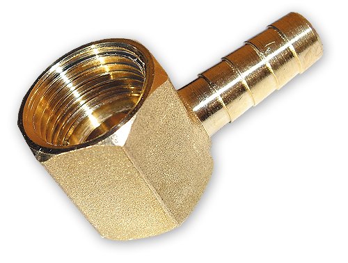

Łącznik kątowy Gw 1/2" x 10mm Mosiądz