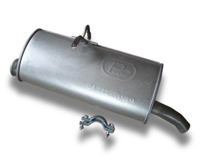 04322 - Peugeot PARTNER, CITROEN BERLINGO 1.9 D глушник