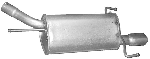 TŁUMIK KOŃCOWY CORSA C TIGRA 1.2 1.4 1.8 OD 2000