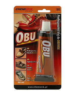 

Klej do butów gumy materiału skóry 60ml szewski