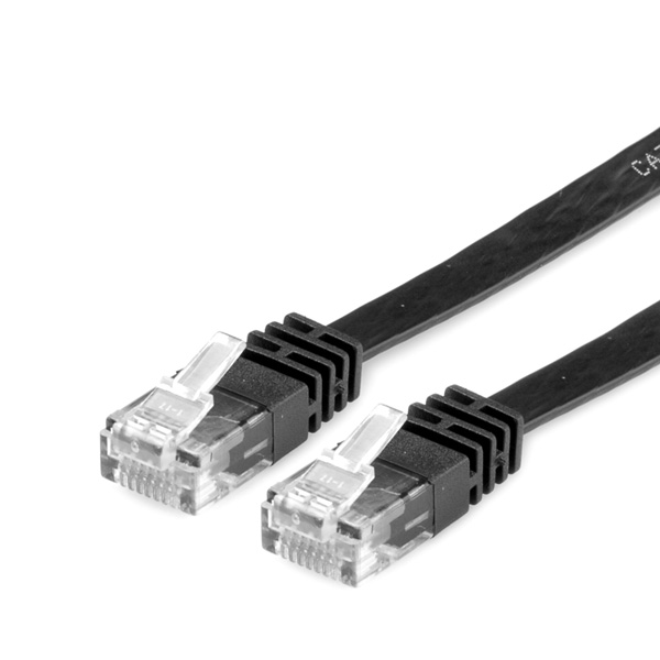 

Przewód Patchcord Płaski Utp KAT.6 3M Czarny