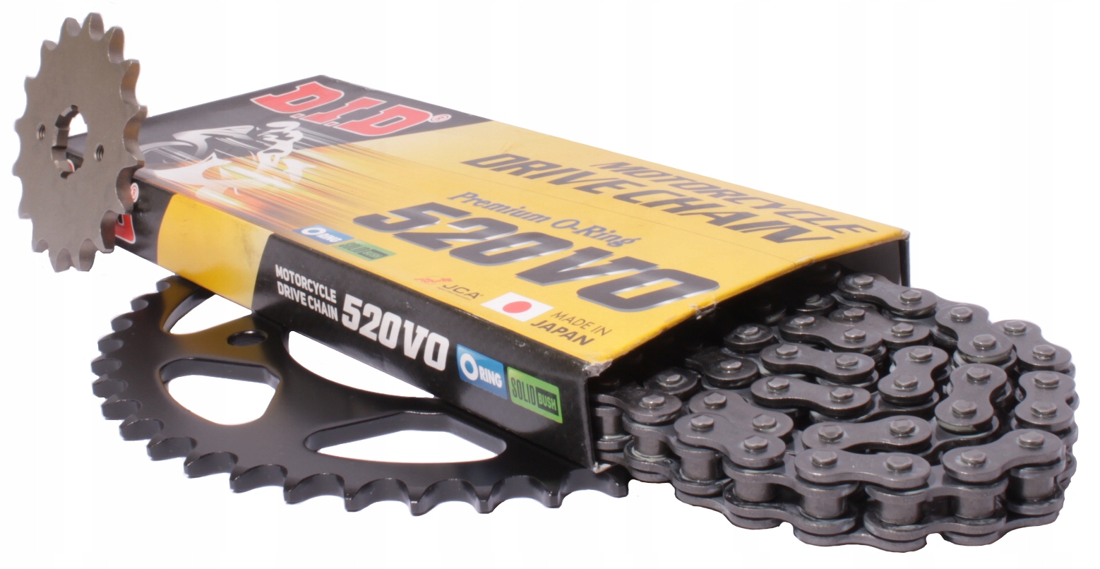 Pohonná sada Suzuki Ltz 400 09-12r Ozubení Řetěz DiD O-Ring!!