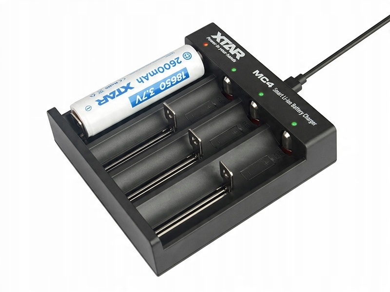 Ładowarka sieciowa Xtar 18650 17500 18350 microUSB Код производителя MC4