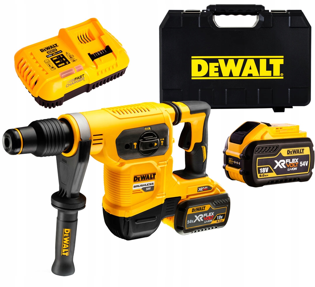 

Młotowiertarka 2aku Sds Max 54V DeWALT DCH481X2