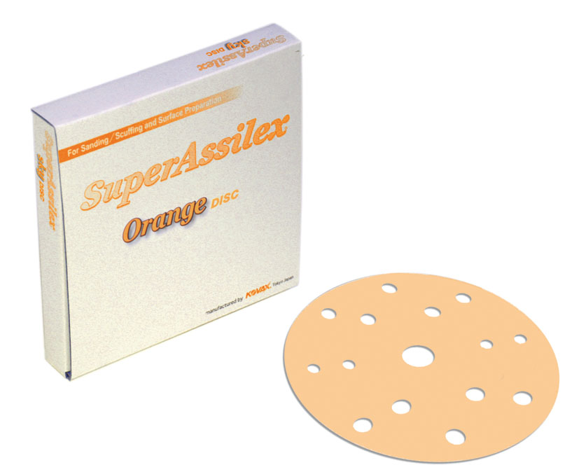 KOVAX ASSILEX Помаранчевий абразивний диск 25шт