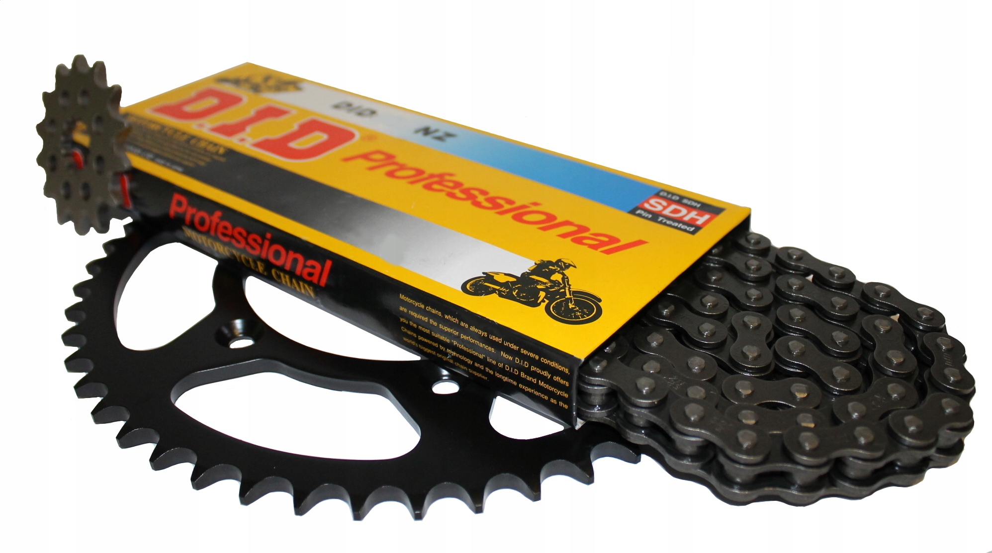 Řetěz ozubená kola Yamaha Sr 125 80-94r S.Wzm DiD