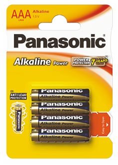 

4sztuki 4x Bateria Alkaliczna Panasonic LR3 R3 Aaa