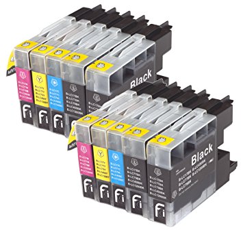 

10x Tusz LC1280XL Do Brother MFC-J6710, MFC-J5910