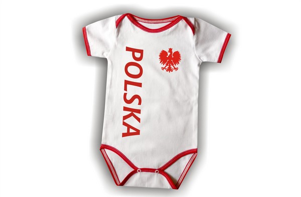 

Body Dziecięce Mały Kibic Polska Twoje Imię Roz 68