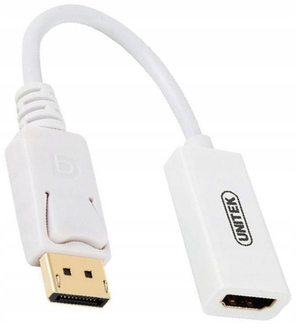 

adapter DisplayPort Dp v1.2 do Hdmi v1.4 4K Ult.HD