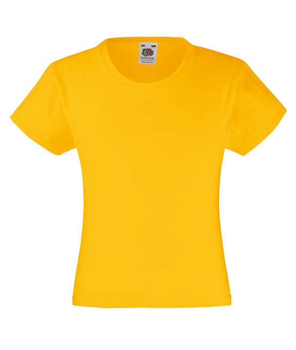 

Fruit of the Loom koszulka t-shirt Girls Sun 5-6